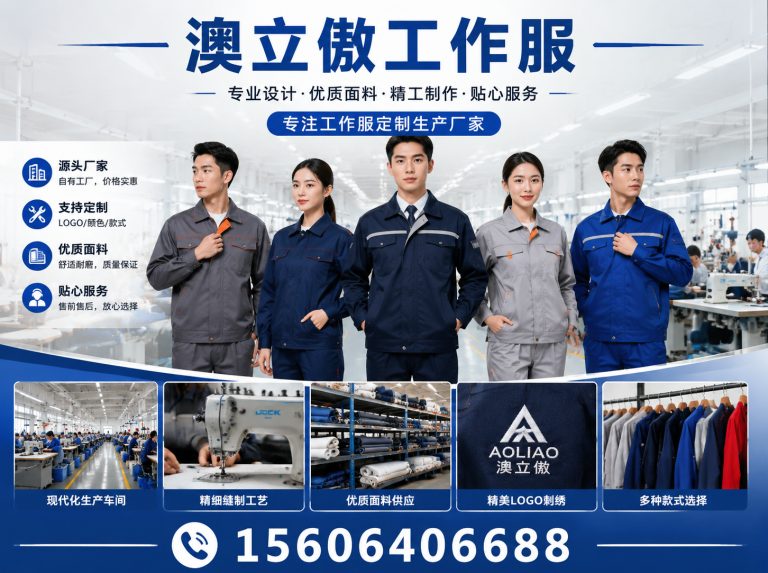 山东夏季工作服展示图